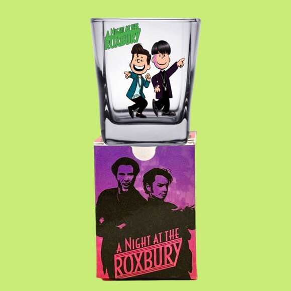 PEANUTS/80's and 90's Movies Mashup SHOT GLASS/ Gift Box, UNIQUE GIFT - Picture 3 of 15